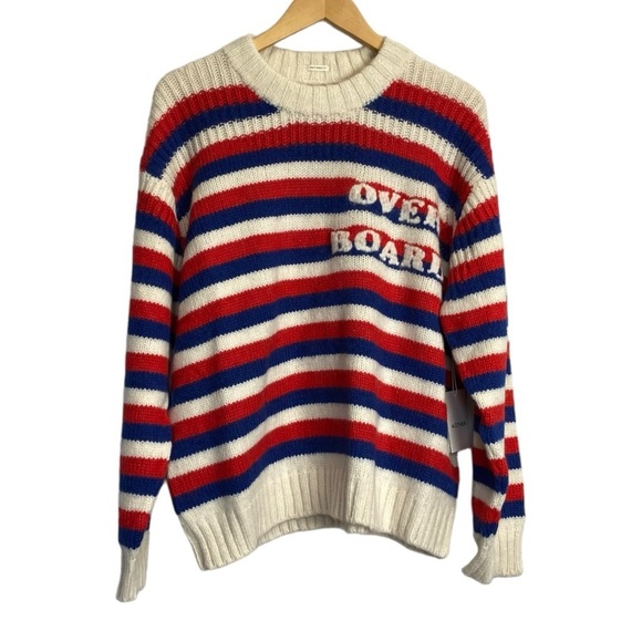 Mother overboard sweater the biggie jumper alpaca NWT - Picture 1 of 14